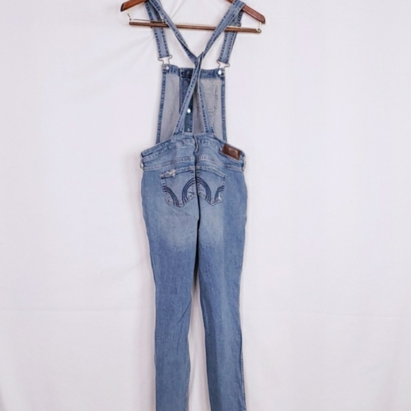 Hollister Jean Boyfriend Overalls NEW - Picture 2 of 8